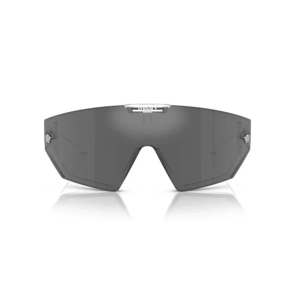 Versace Sunglasses VE4461 1486V Crystal / Grey Mirror Black & Mirror Blu… - Picture 2 of 3